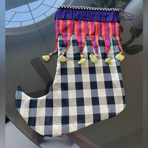 Mackenzie-Childs Christmas Jester Stocking
